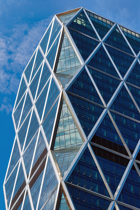 Hearst Tower at 57th Street and 8th Avenuee