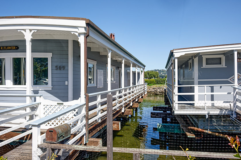 Sausalito floating homes