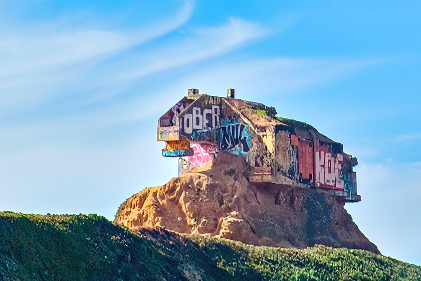 Bunker on Devil's Slide