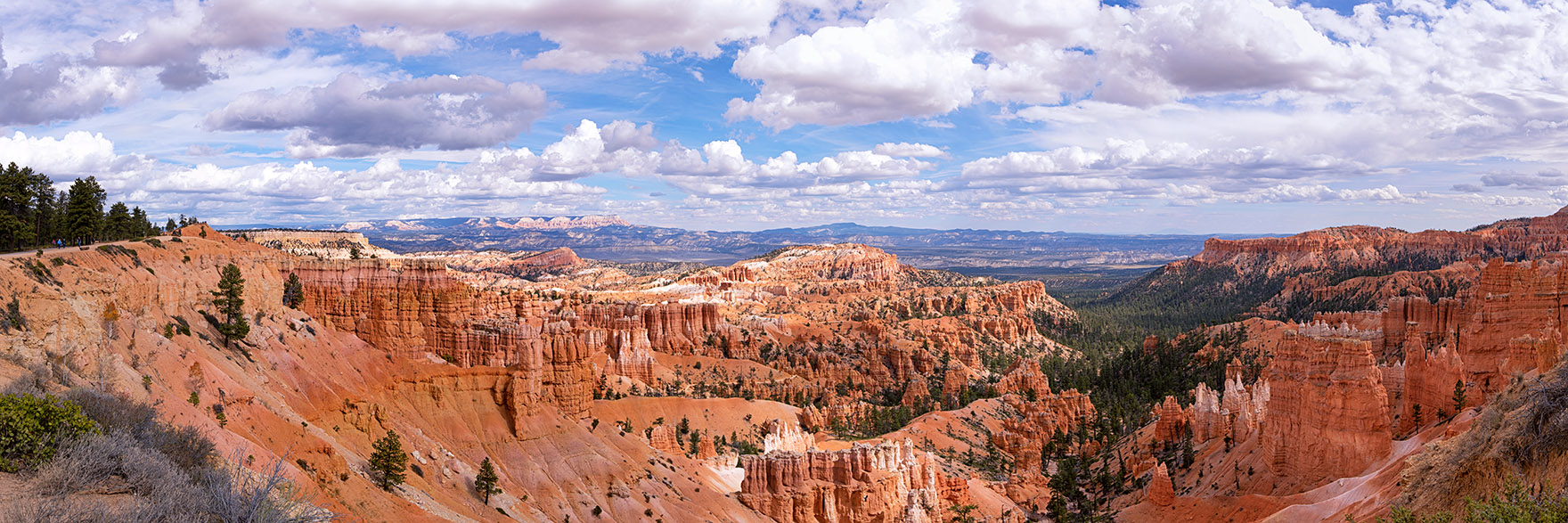 Panorama from the Rim Trail