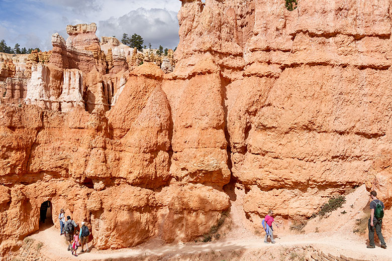 Amid the hoodoos