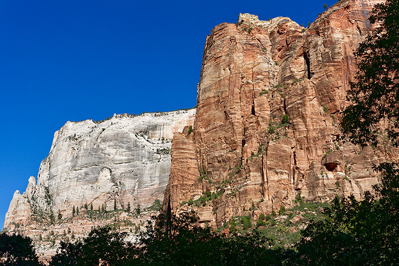 Canyon walls