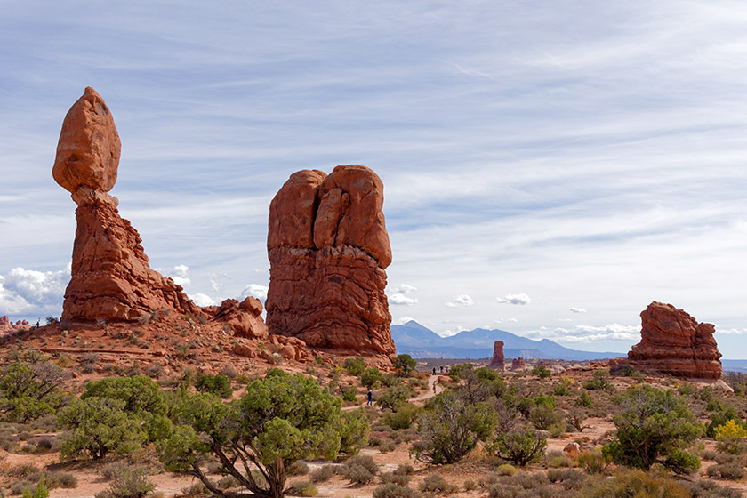 By Balanced Rock