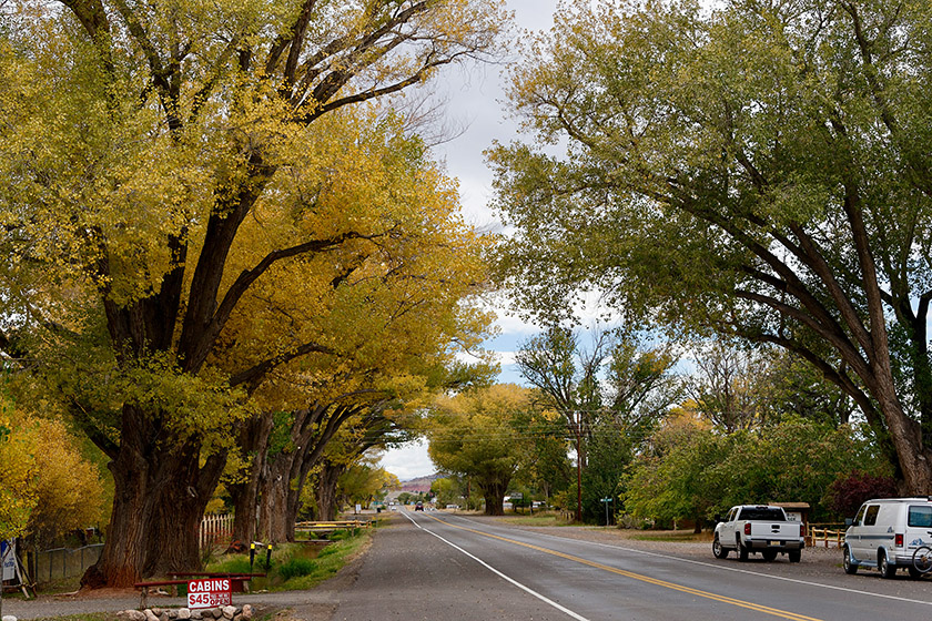 Main Street in Torrey, Utah