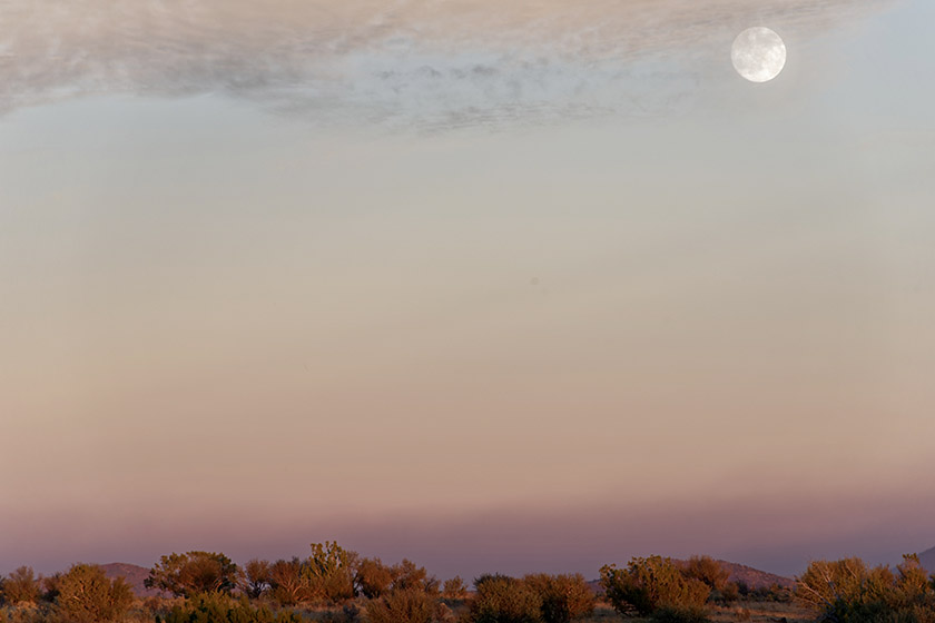 Hunter's Moon on Route 64 back to Williams