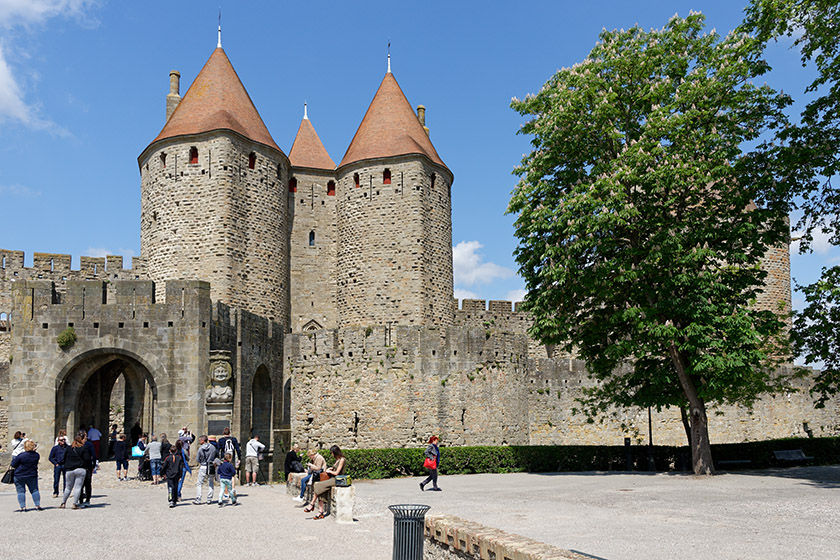 'La Porte Narbonnaise', the main gate