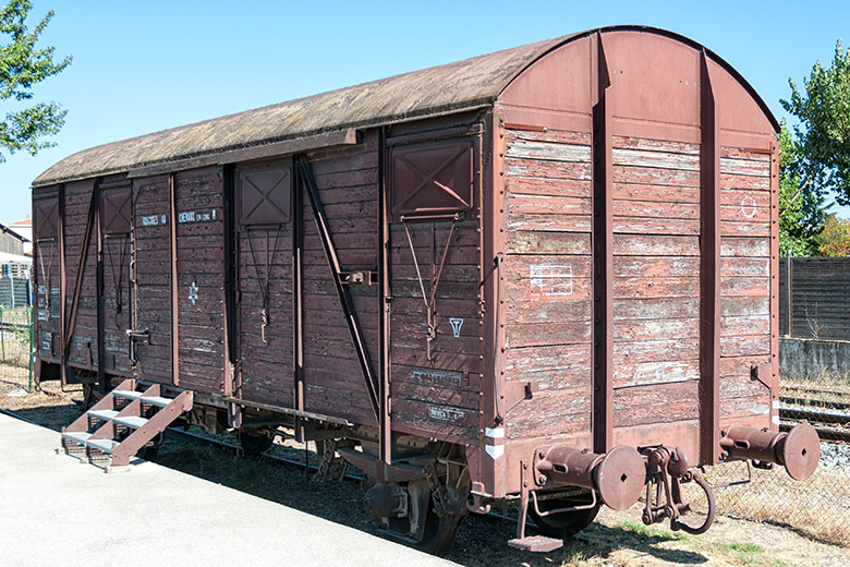 Prisoners were sent off in cars like this one