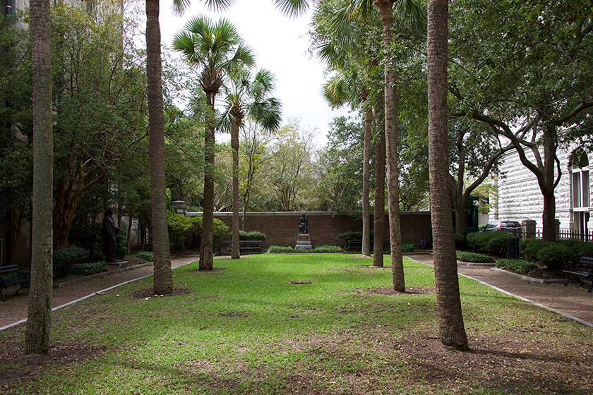 Little Park off Meeting Street