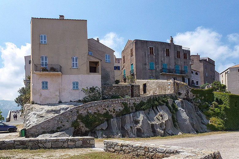 Up in the Calvi citadel