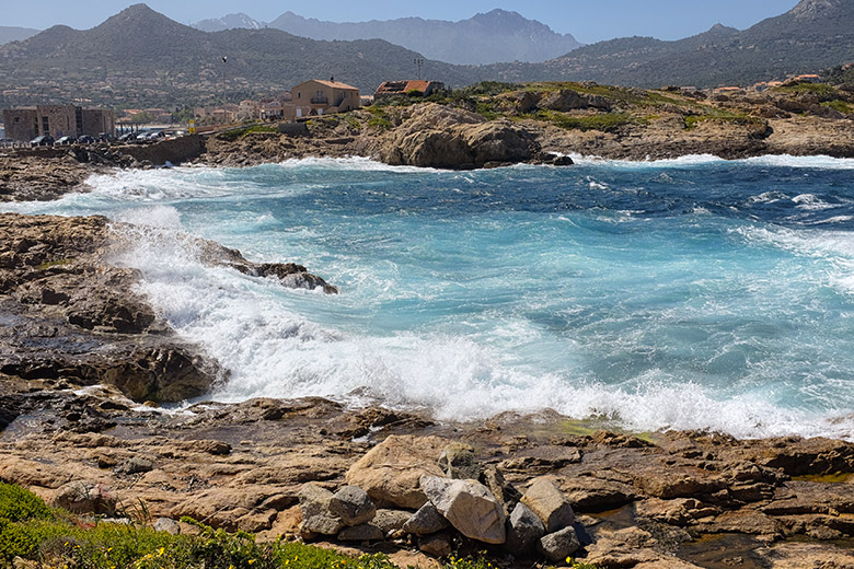 Churning waters