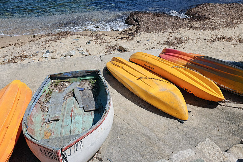 Algajola boats