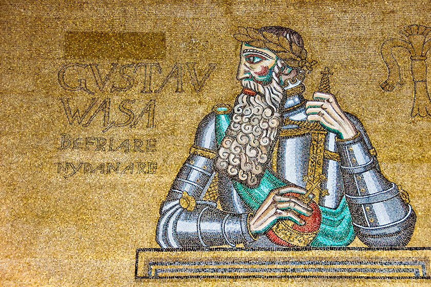 Mosaic in the Golden Hall