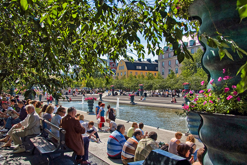 The lovely Kungstrdgrden
