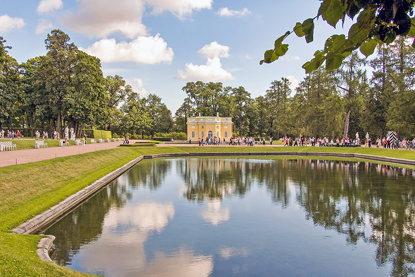 The upper bath house