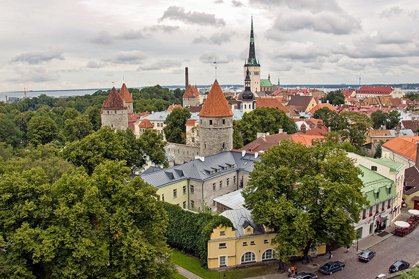 Another view of the lower town