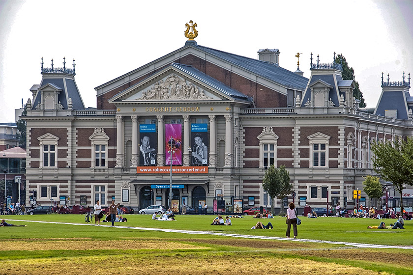 The famous Concertgebouw