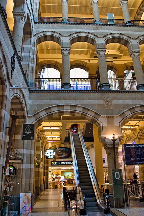 ...a shopping mall!