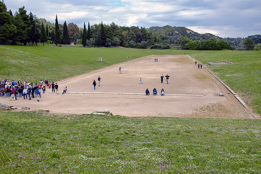 The original Olympic stadium