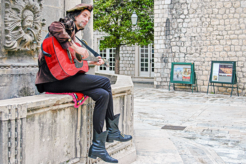 Street musician