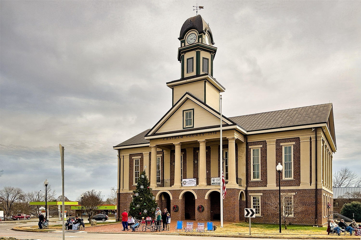 Paris has its Eiffel tower, Rome has its Coliseum, Pittsboro has its courthouse