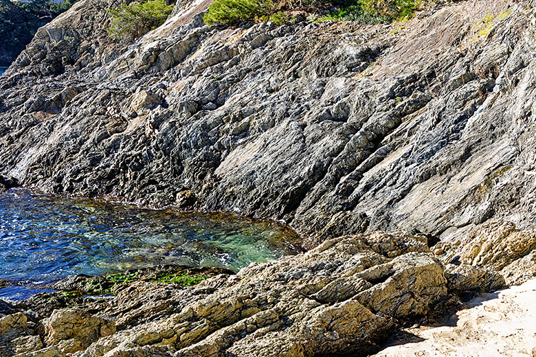 Wind and water have done a job on the rocks