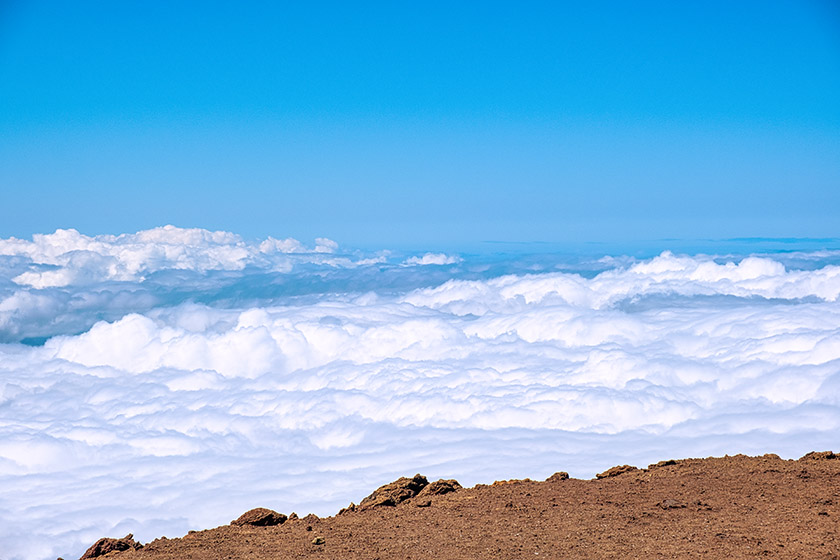 It looks as though one could walk on these clouds