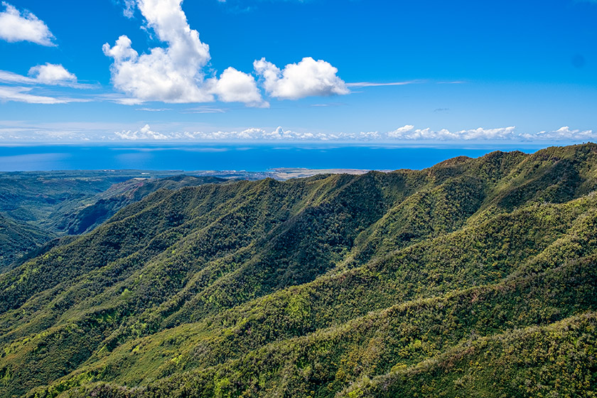 Volcanic ridges