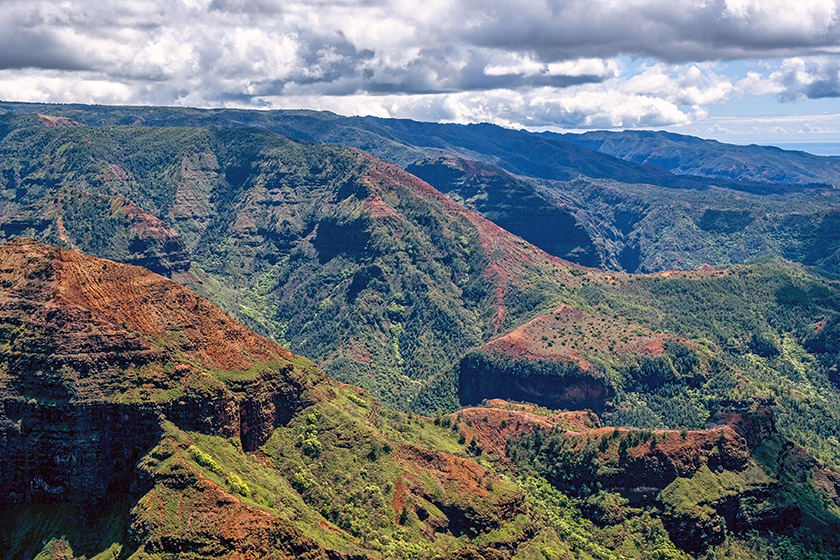 Above Waimea Canyon State Park