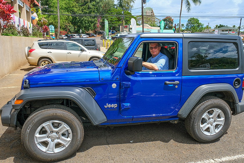 Another thing I always wanted to do: drive a Jeep Wrangler