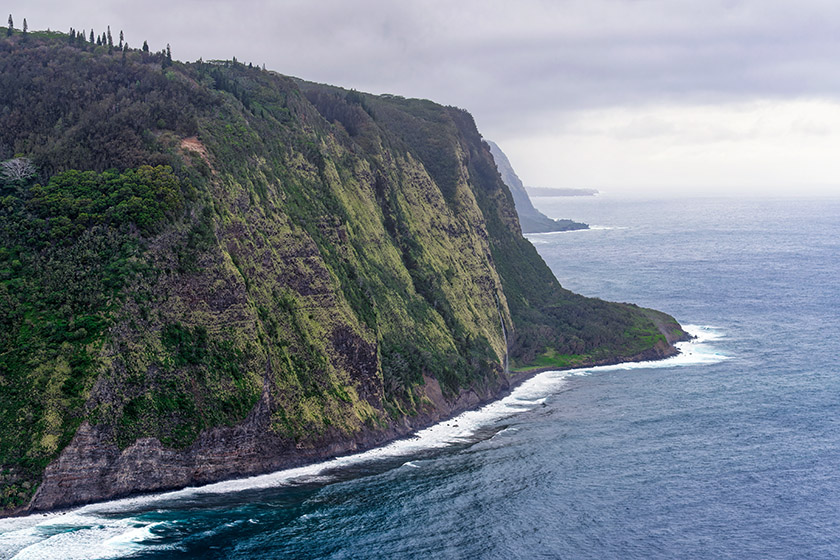 It's easy to miss the thin waterfall in the distance...