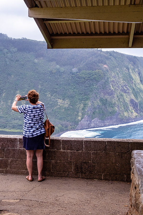 The lookout is a popular photo spot