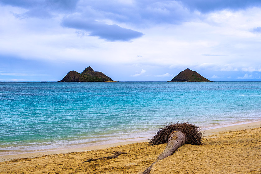 On Lanikai Beach