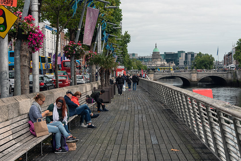 Along the River Liffey