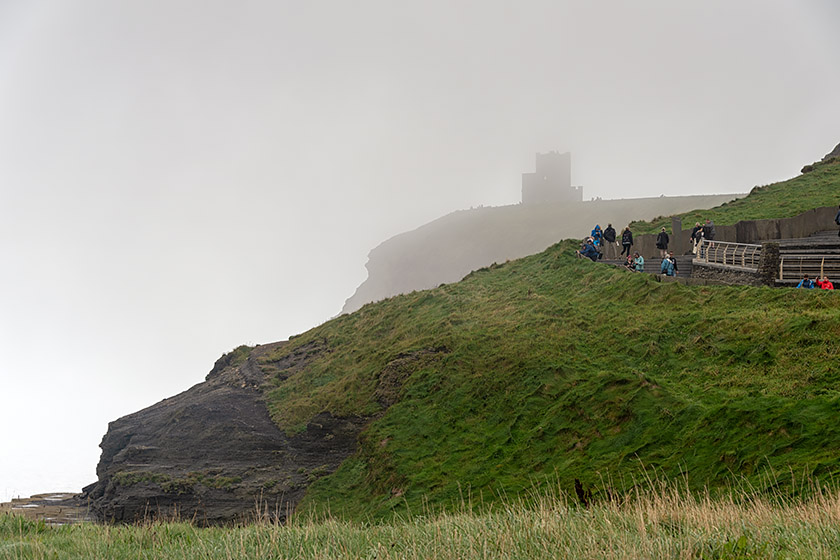 Fog can move in or out in a matter of seconds