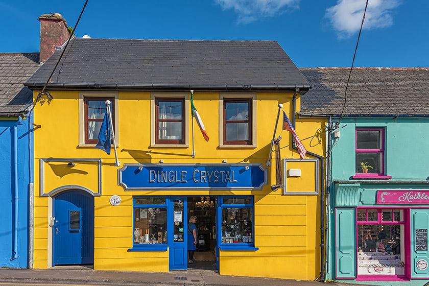 Yellow house on Green Street