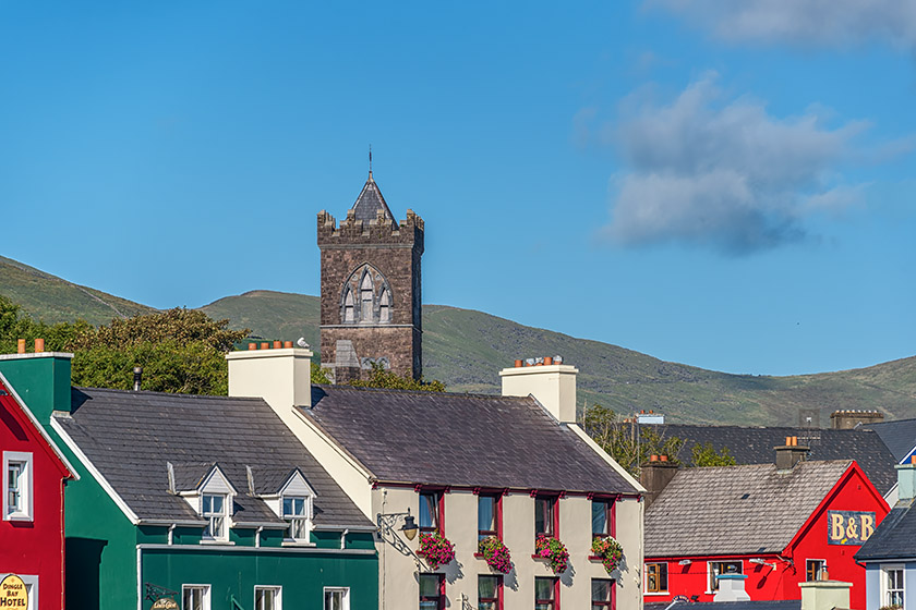 Looking towards St. Mary's church