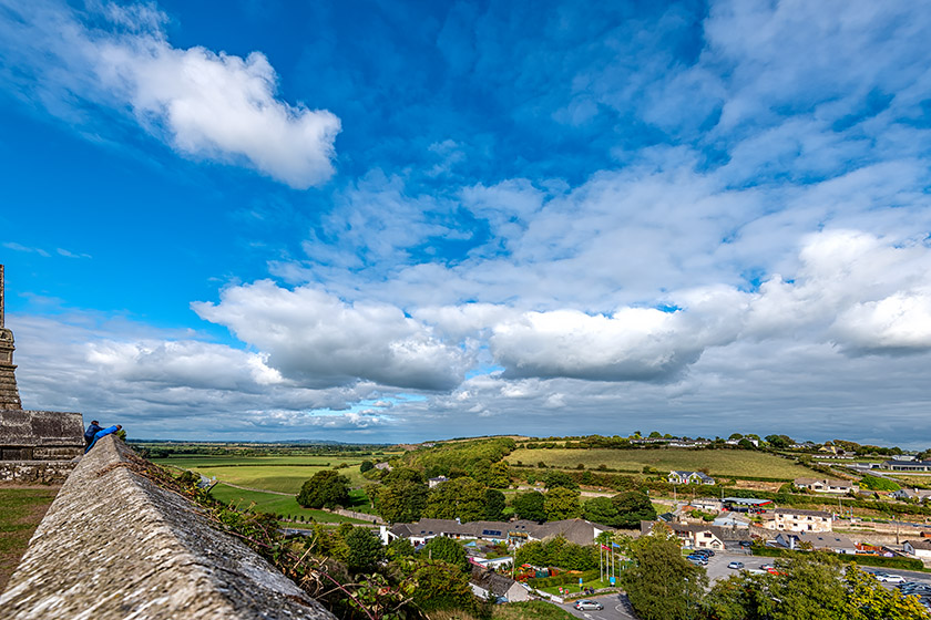 The view from the Rock of Cashel