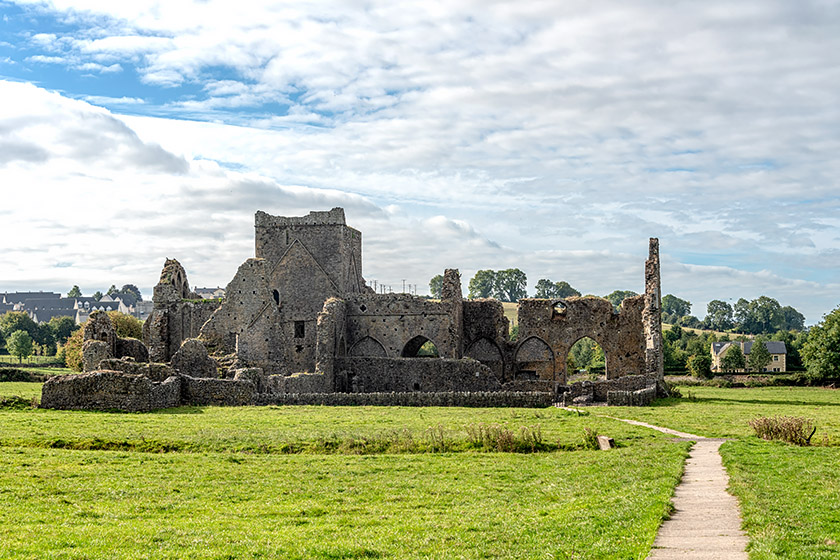 The Hore Abbey from the north