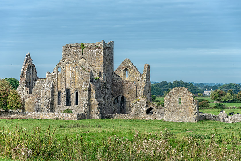 The Hore Abbey from the east