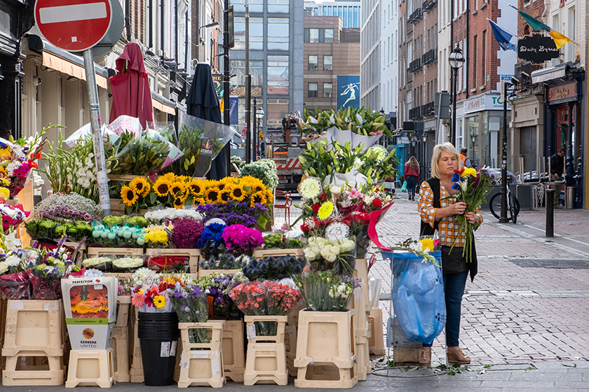 Florist on Grafton Street