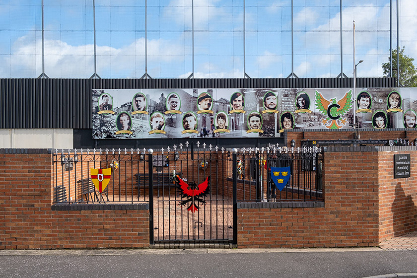 The Clonard Martyrs Memorial Garden