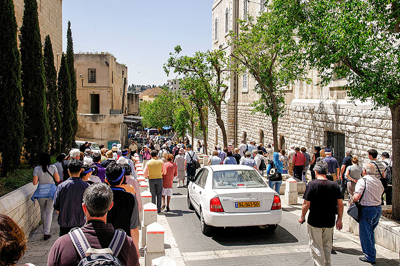 Heading back down Al Bishara