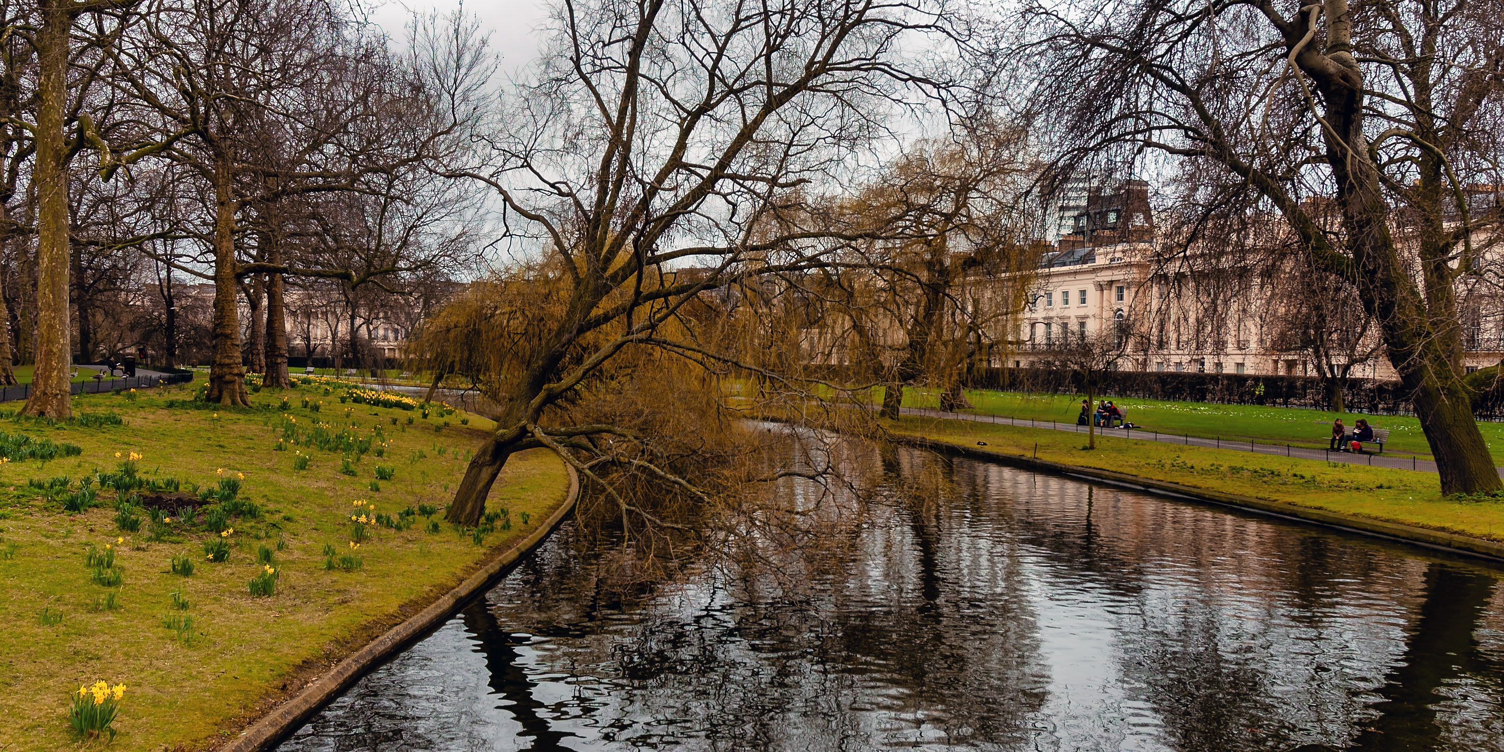 Strolling through Regent's Park