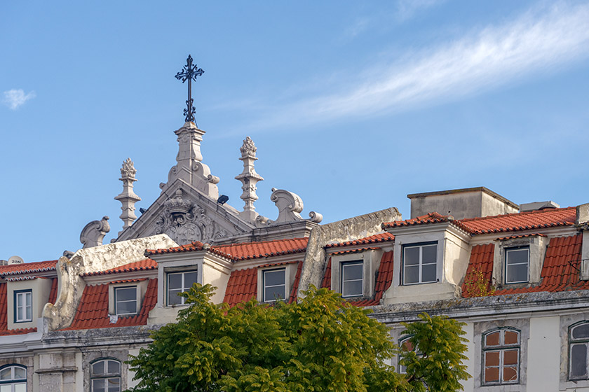 View from Praça Rossio