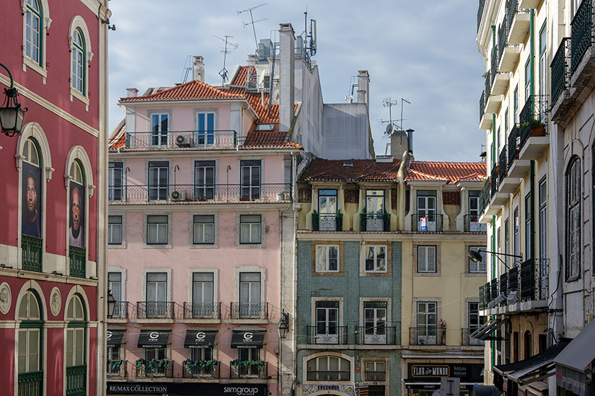 Buildings on Rua da Misericórdia (Mercy Street)