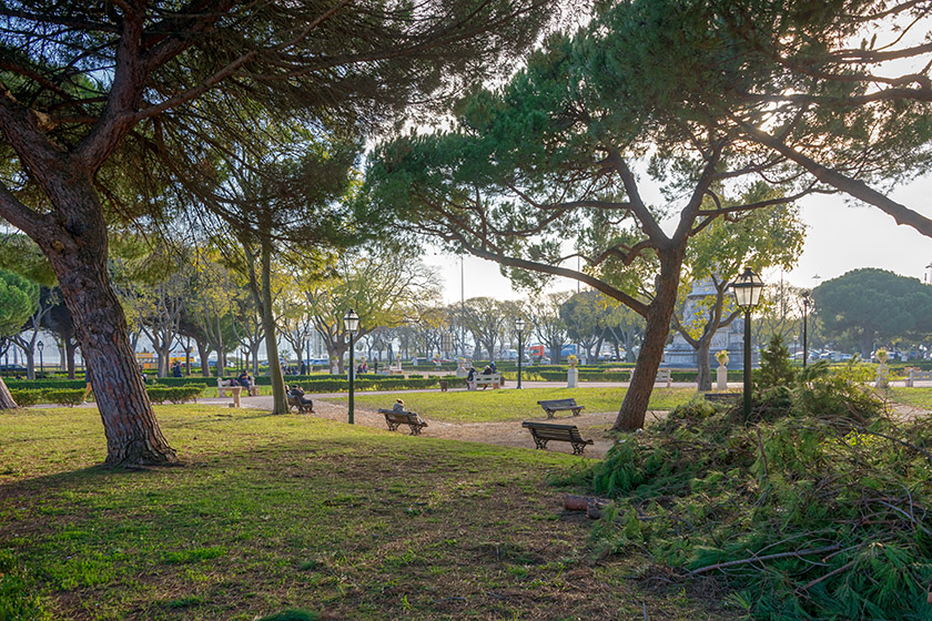 Afonso de Albuquerque Garden in Belém