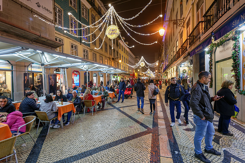 Having an 'al fresco'' dinner in December!