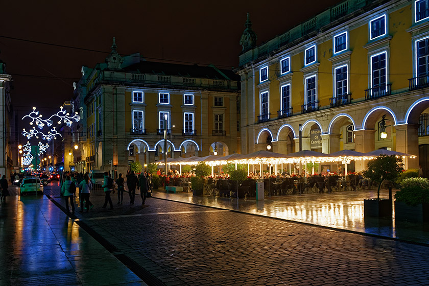 Heading towards the Rua da Prata (Silver Street)