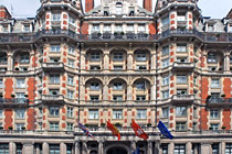 The Mandarin Oriental Hyde Park Hotel on Knightsbridge