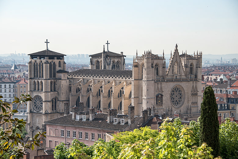 The Lyon cathedral